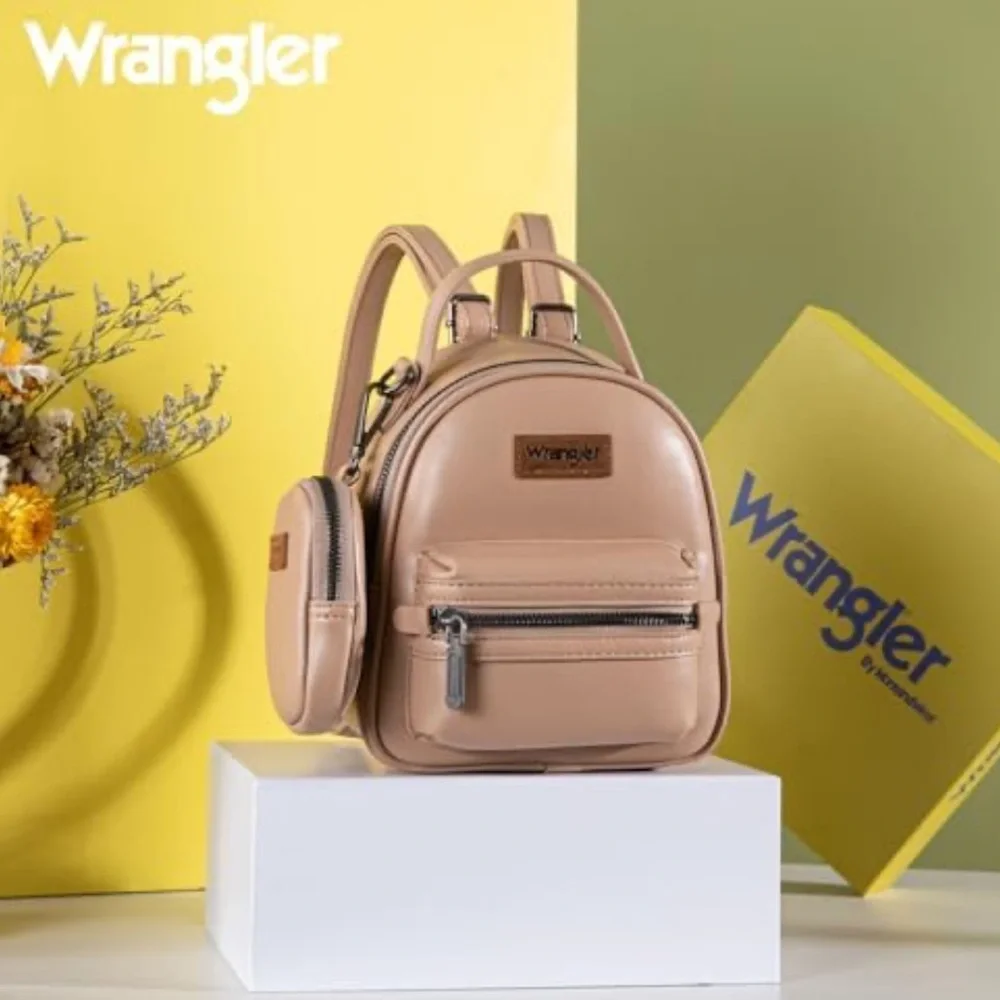 Wrangler mini Backpack and coin Pouch Set